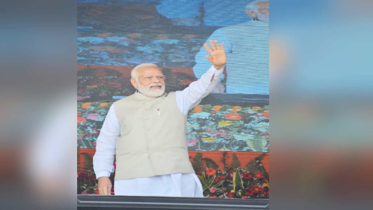 Garib kalyan Sammelan: Many arrows came out of PM Modi's quiver in Shimla, counting the achievements of eight years, tied the opponents