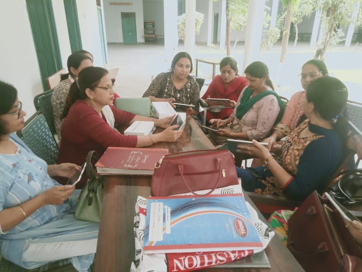 23216 students did not get tablets due to non-activation of sim