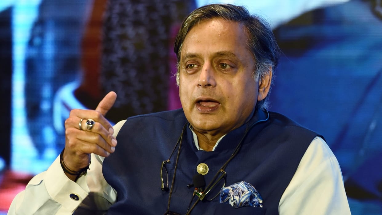Shashi Tharoor writes to Lok Sabha speaker Om Birla raising breach of privilege of Congress MP Karti Chidambaram