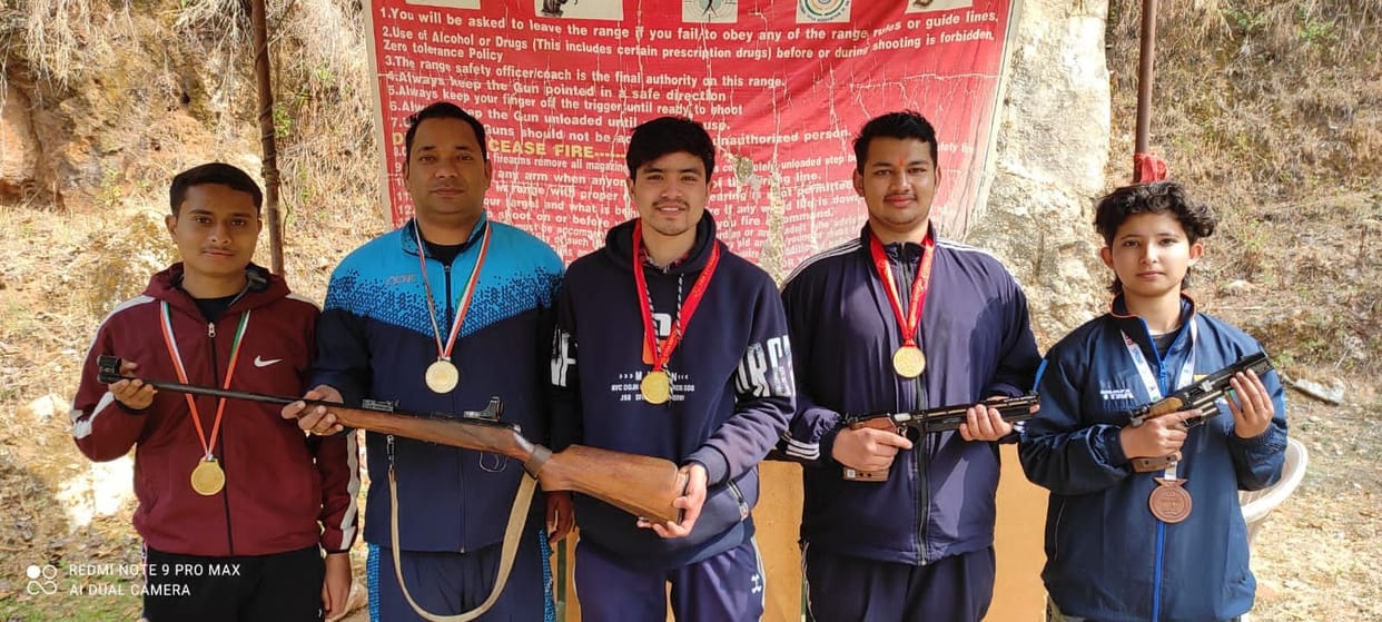 Shooting Medal Winners of Pithauragarh