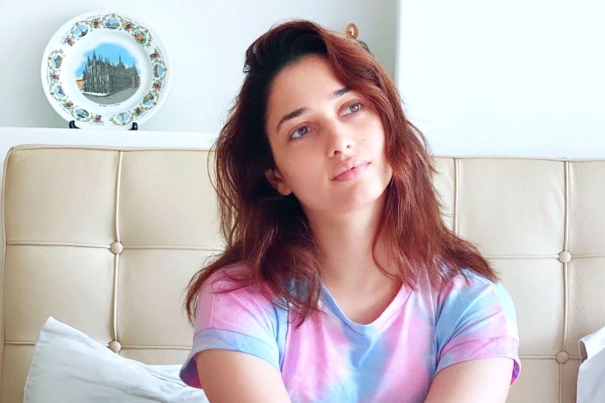 Tamannaah Bhatia new video went viral on social media see actress double role here