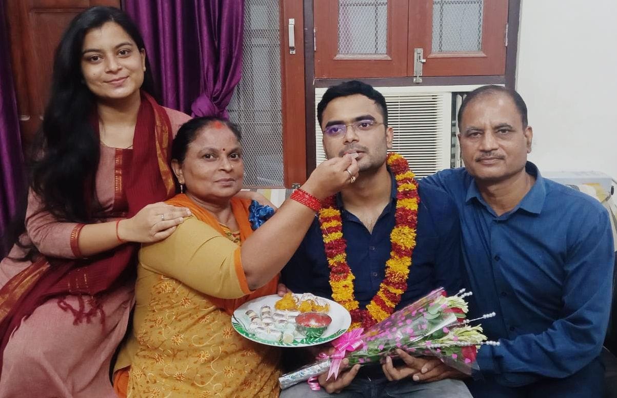 pranjal success in ypsc exam