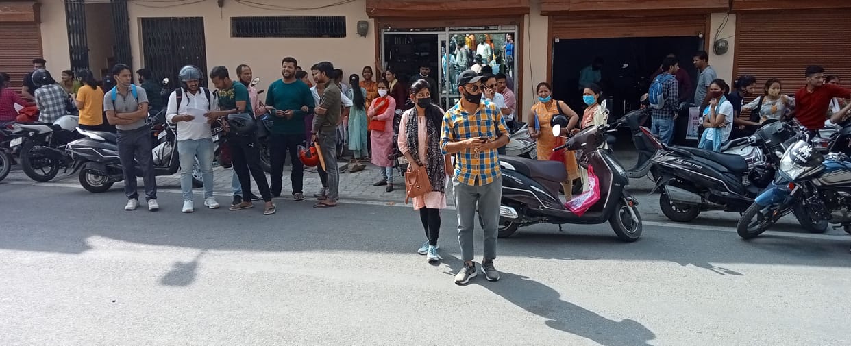 Youth Protest Over Misinformation