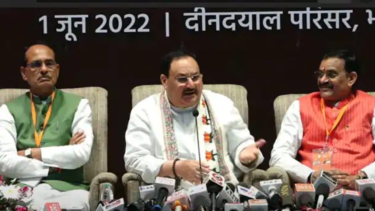 Madhya Pradesh: JP Nadda said that the workers will get tickets, not the sons of the leader, said on Congress the party of brother and sister will remain