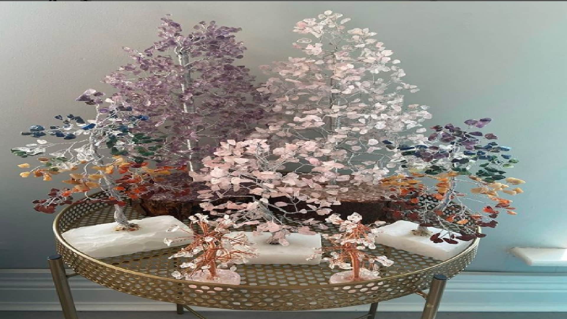Fengshui Tips in hindi If you want to progress in life then keep crystal tree like this at home or office
