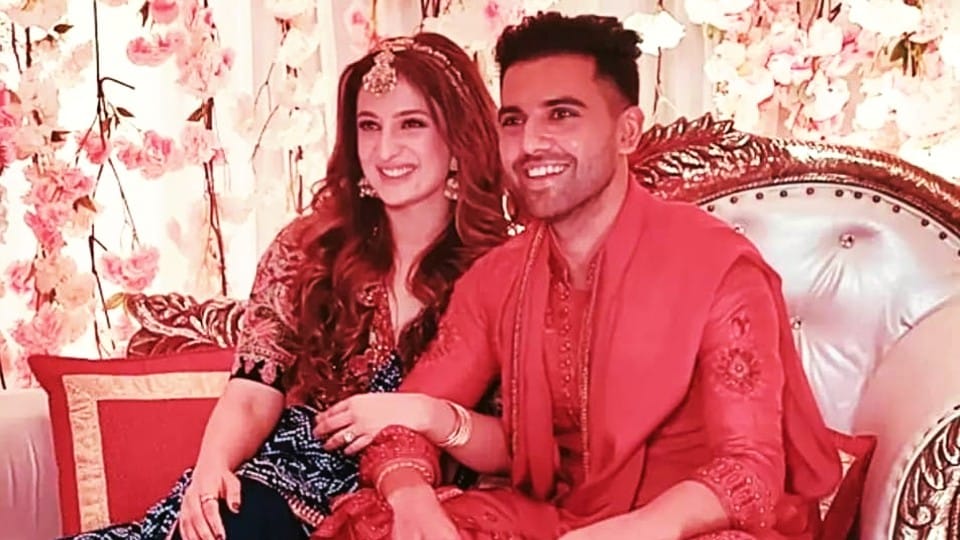 Deepak Chahar Jaya Bhardwaj Wedding on Today Hotel Jaypee Palce in agra