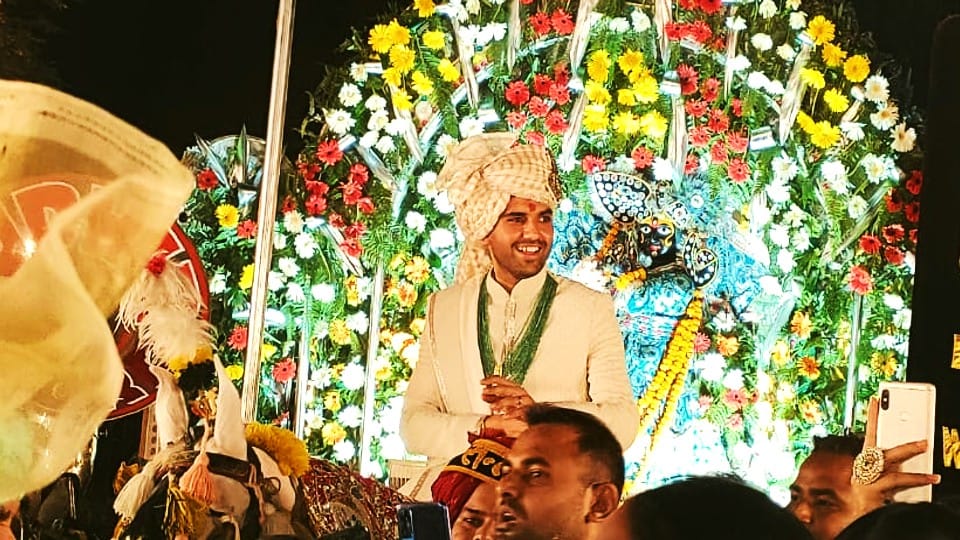 Deepak Chahar Jaya Bhardwaj Wedding Ceremony in Hotel JP place in agra