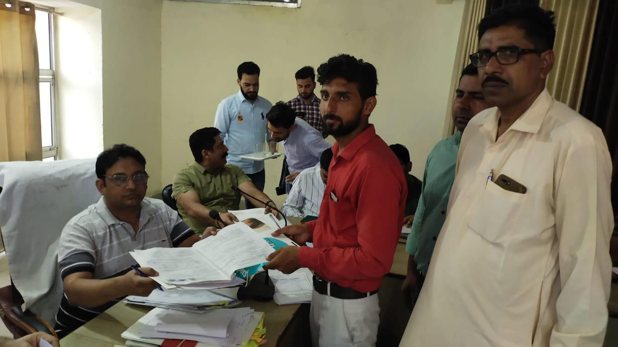 16 candidates filed nomination for the post of councilor and one for chairman