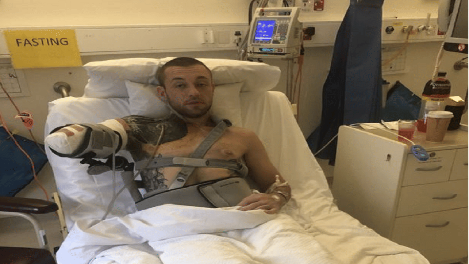 Gym Workout: Man lost arm during dumbbell exercise