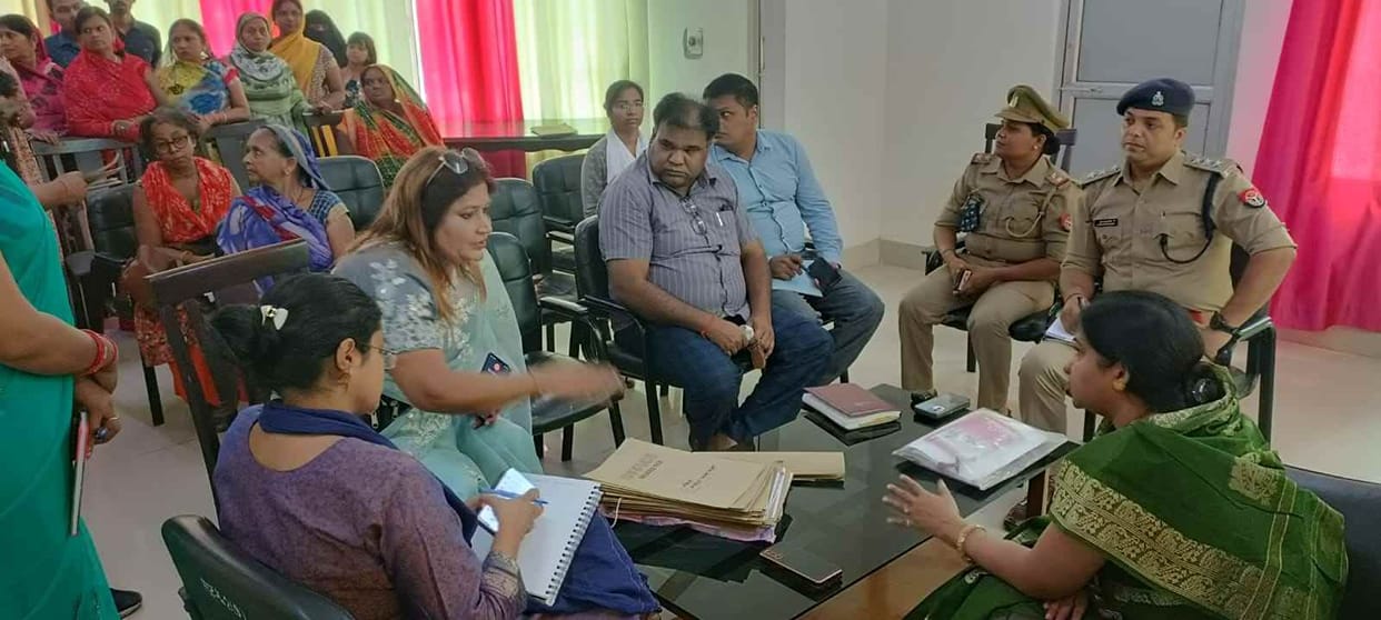 Women's commission member heard the problems