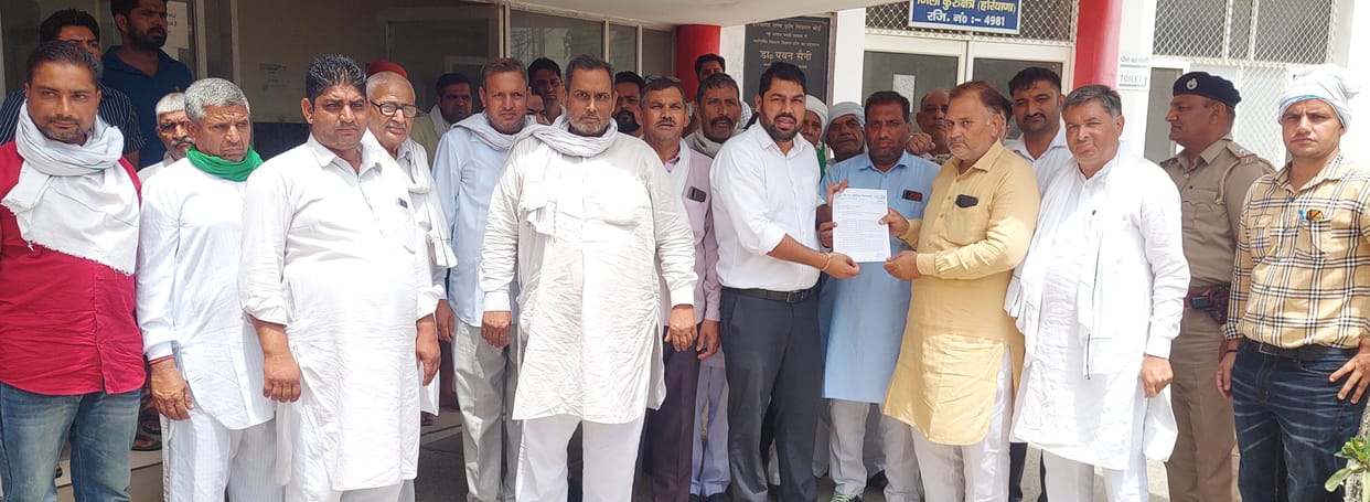 Bharatiya Kisan Union demonstrated, Kurukshetra