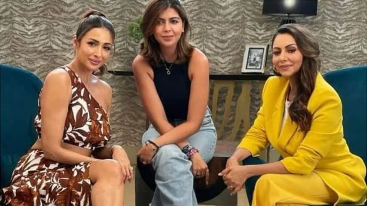 gauri khan steal limelight in black dress attends malaika arora store launch party
