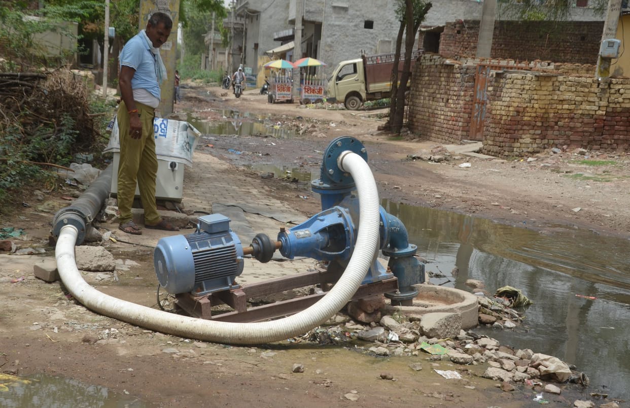 City needs 10 moving pump sets for monsoon season