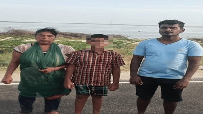 बोट में सवार होकर भारत पहुंचे श्रीलंकाई नागरिक
