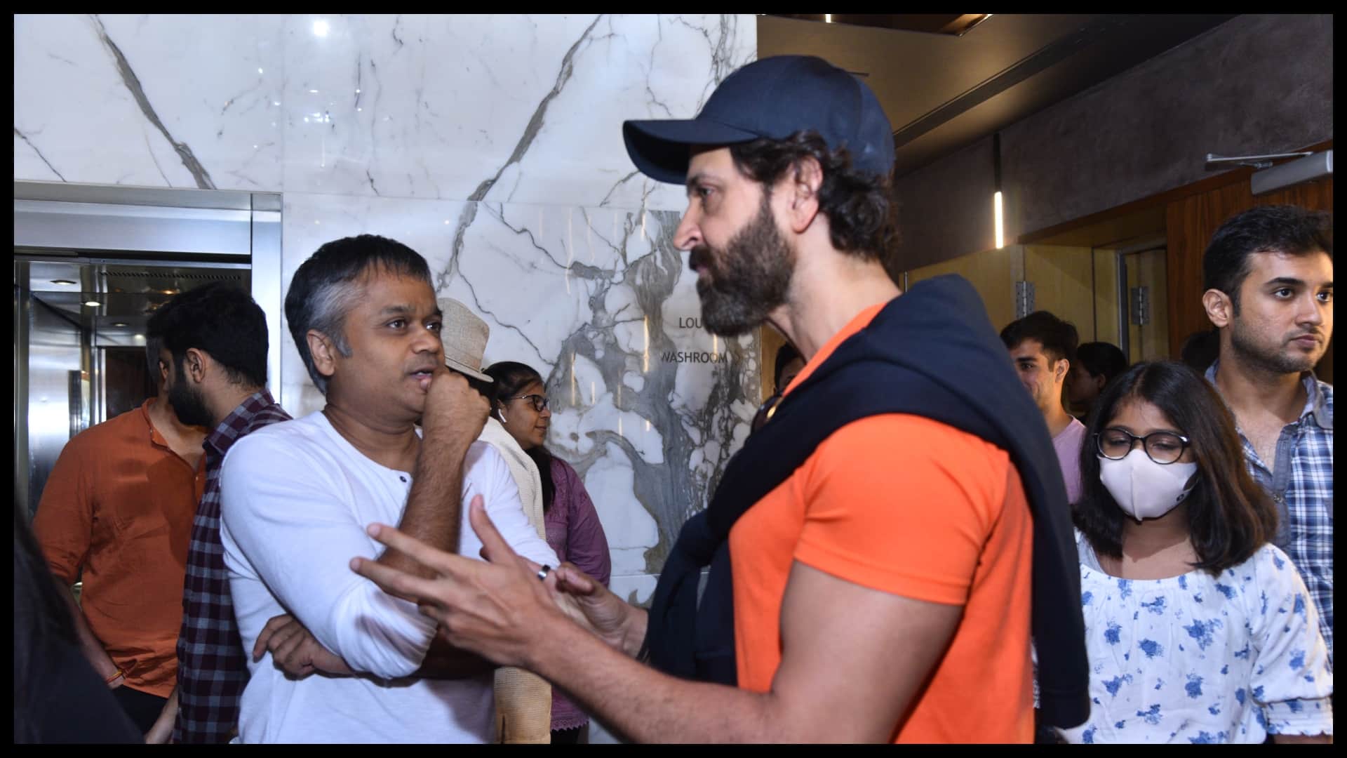 Film Fighter Cast & Crew watch Top Gun Maverick at a special screening with Hrithik roshan anil kapoor director Siddharth anand