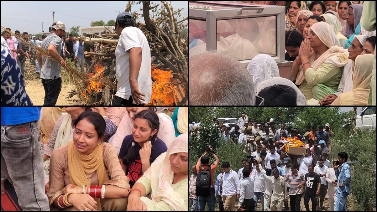 Samba Teacher Rajni Bala killed in kulgam by terrorist cremated in native village nanak chak samba