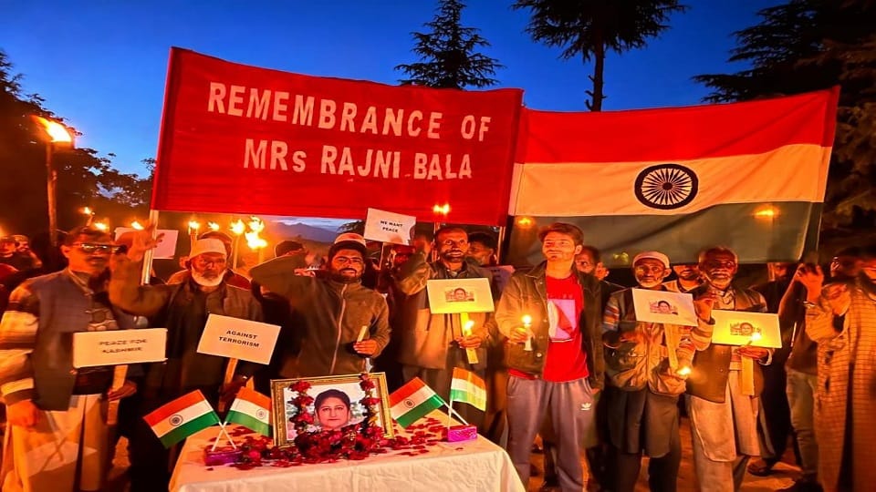 samba female teacher rajni bala killing people protest blocked national highway road