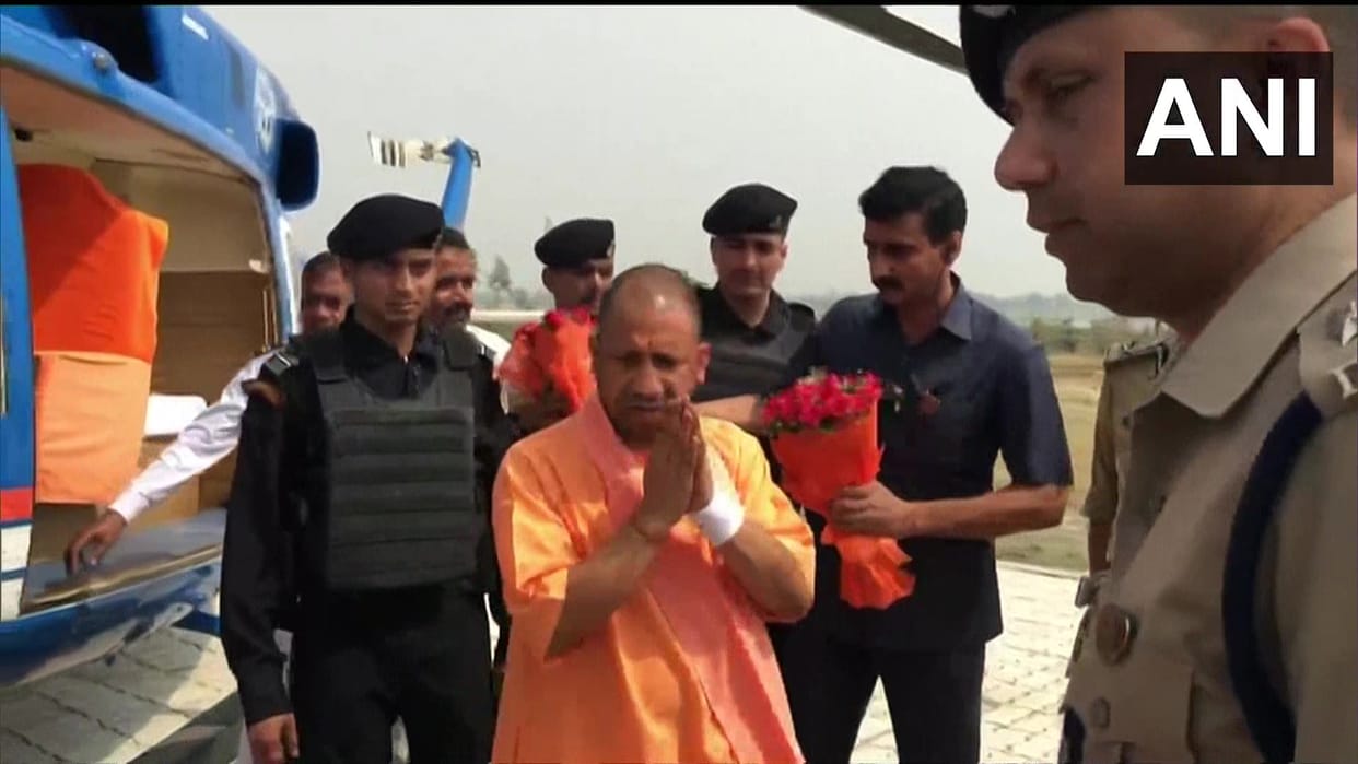CM Yogi in Ayodhya Today Awaken Cleanliness Campaign, Flag Off UPSRTC Electric Buses for Ram Temple Devotees