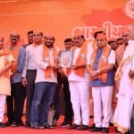 भाजपा में शामिल होते हार्दिक पटेल