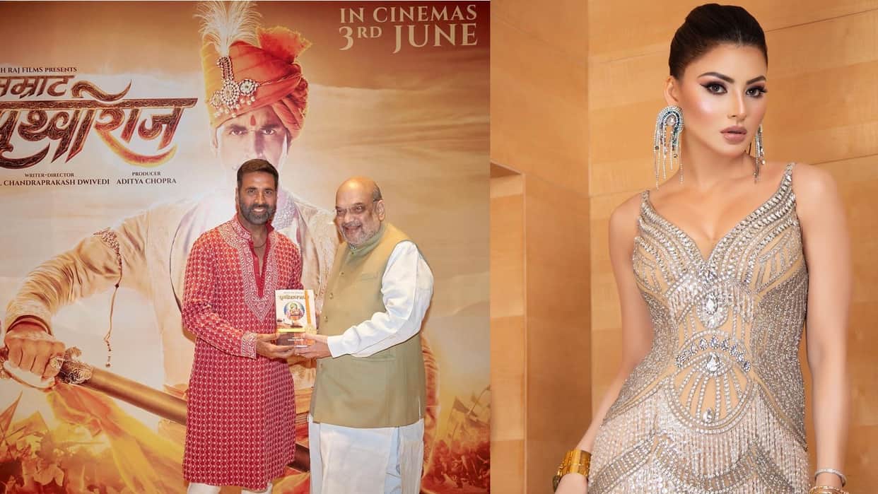 special screening of akshay kumar film samrat prithviraj and urvashi rautela became Global Ambassador of Smile Train today celebrity update in 10 pictures