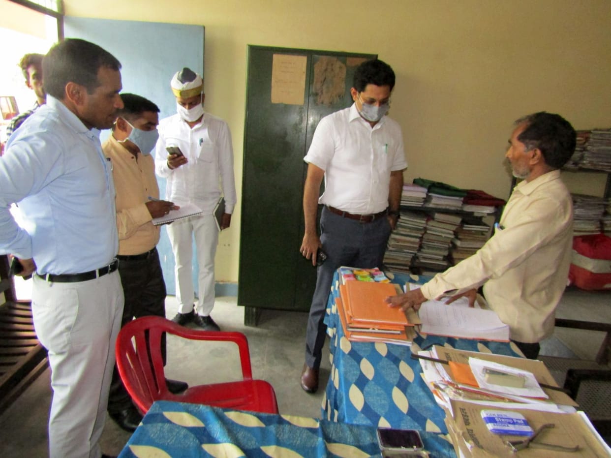 Defects found in Tehsil, severe reprimand