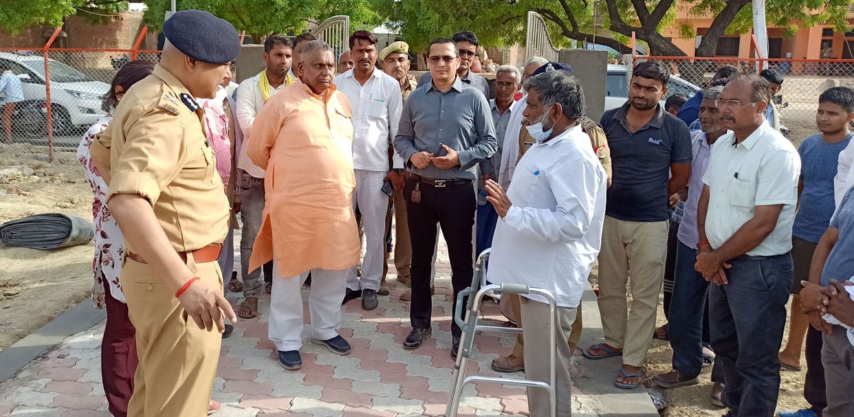 Kanpur Dehat : Preparations for the arrival of the President are in the final phase, the MP made investigation arrangements with the officers in Paraunkh