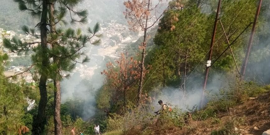Forest Fire In Chatina and Neeleshwar