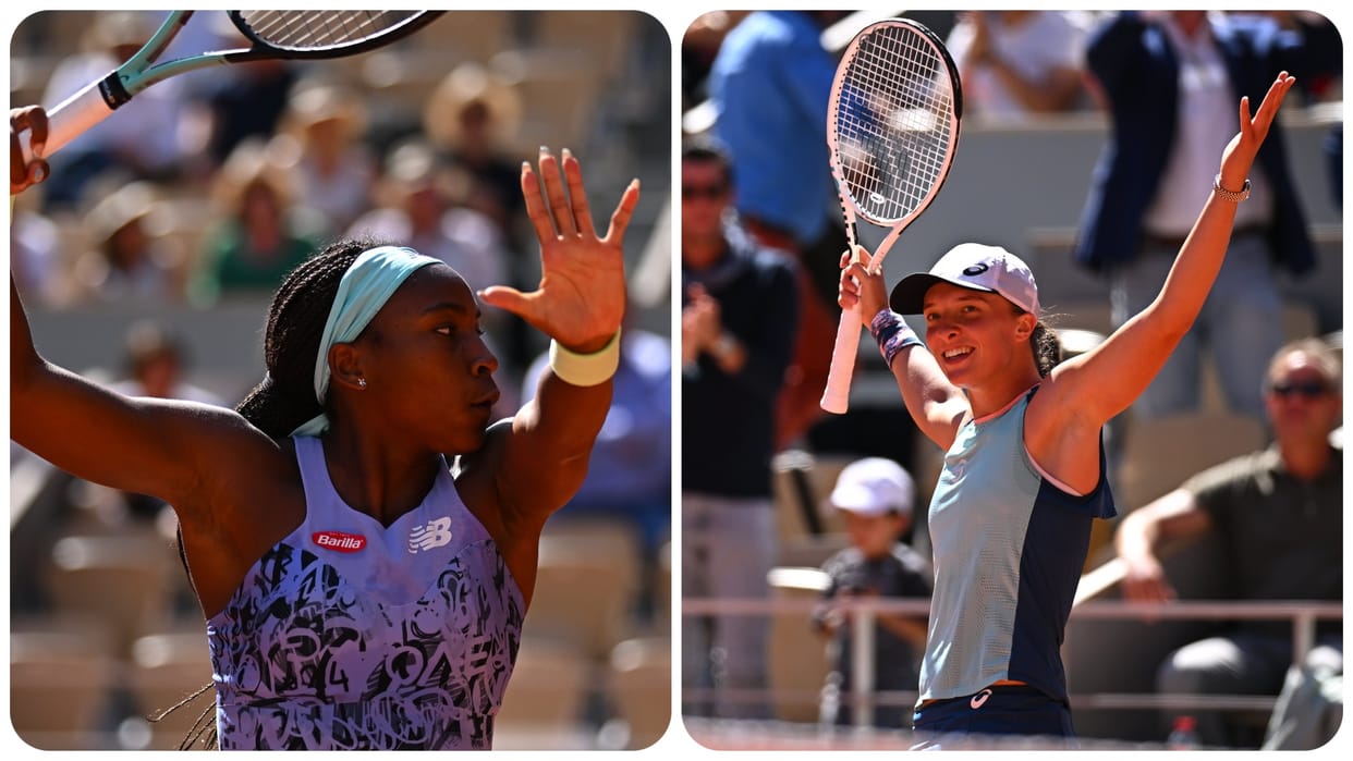 French Open 2022 18 year old Coco Gauff reached Grand Slam final for the first time will compete with world number one Iga Swiatek
