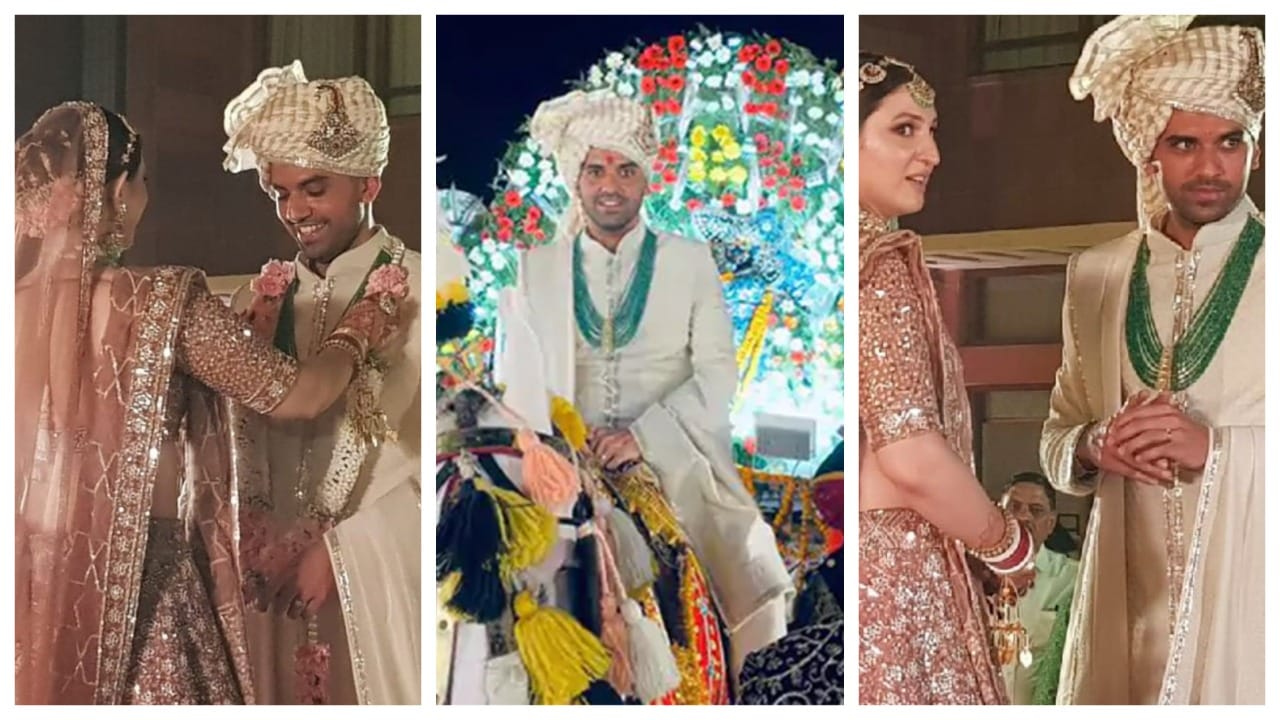 Deepak Jaya Marriage: Deepak Chahar and Jaya Bhardwaj got married, See 15 Photos of Deepak Jaya Marriage, Rahul Chahar and Ishani also reached