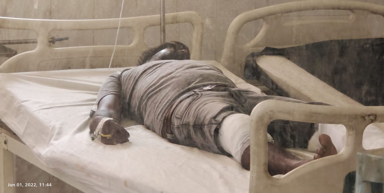 Negligence: Khaki kept snoring next to the miscreant caught in the encounter