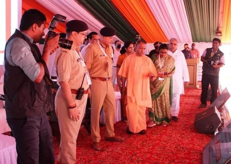 President Visit, Chief Minister Yogi arrived to take stock of the preparations, gave necessary guidelines