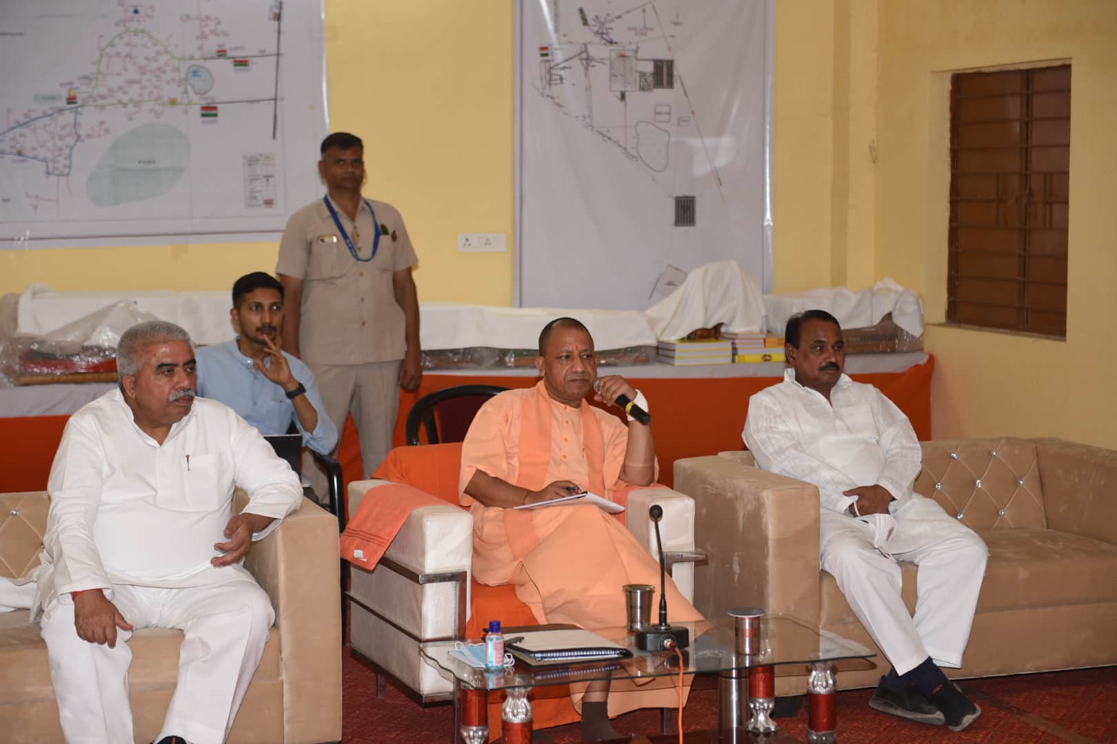 President Visit, Chief Minister Yogi arrived to take stock of the preparations, gave necessary guidelines
