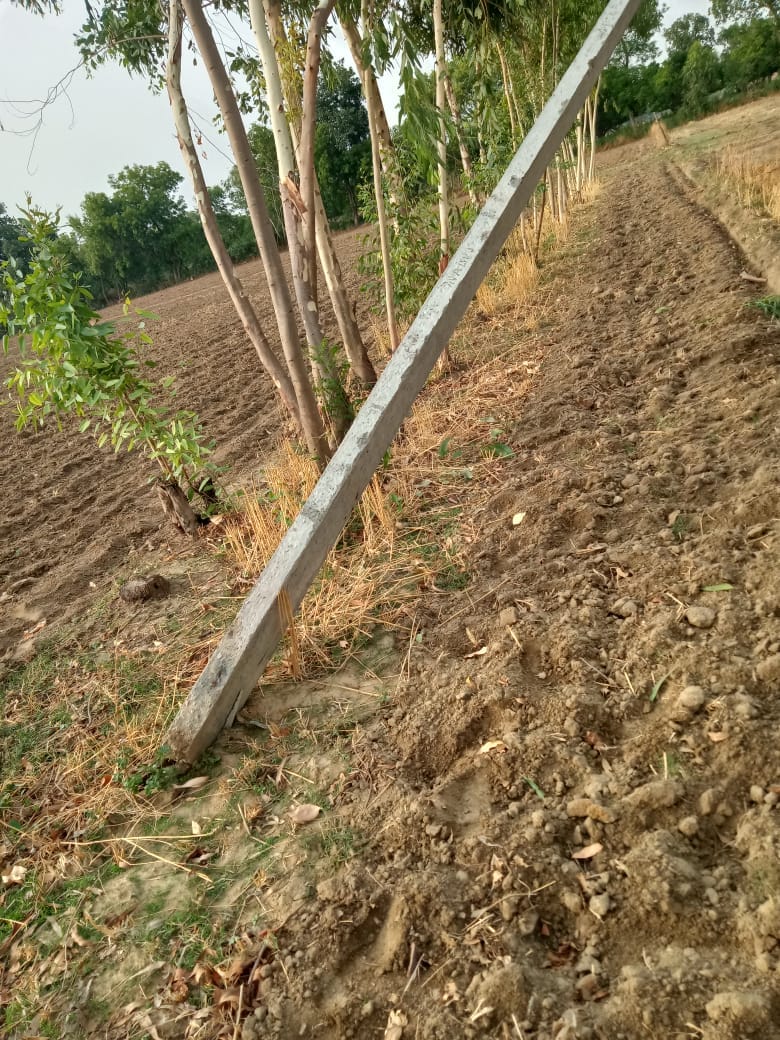 Electricity system of the villages of Kant area collapsed due to storm and rain