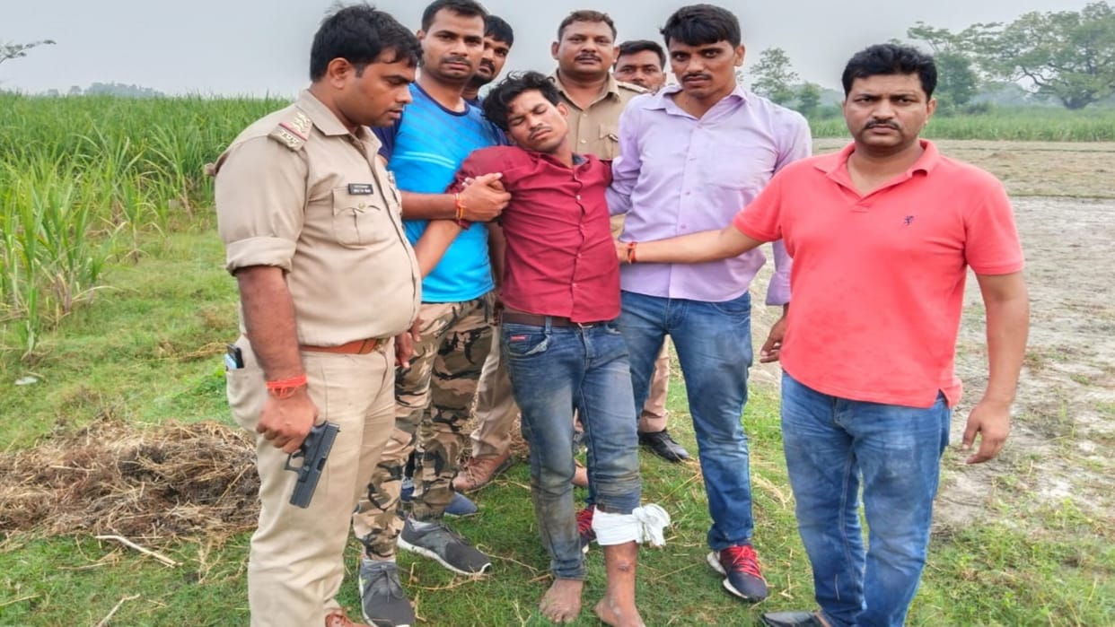 Police encounter with animal smugglers in Kushinagar
