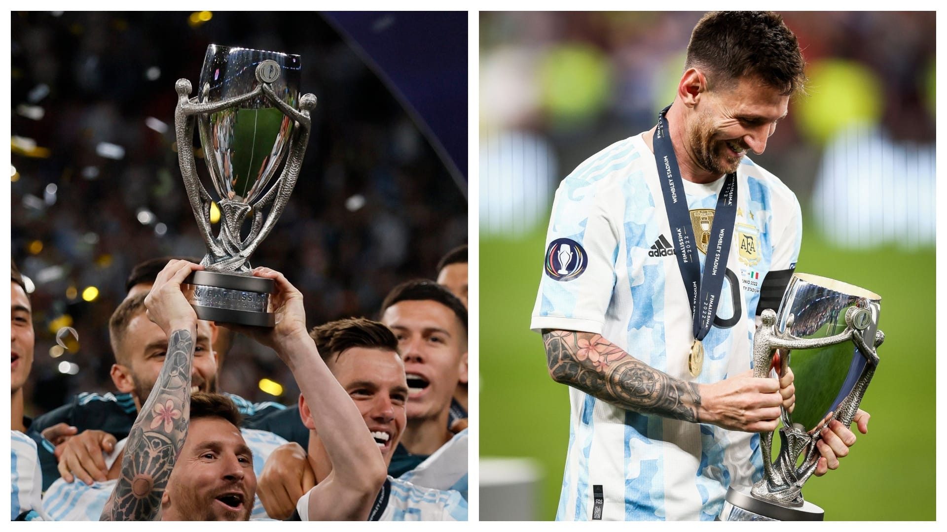 Lionel Messi team Argentina showed strength in Europe before qatar world cup 2022 won another Finalissima title by defeating Italy