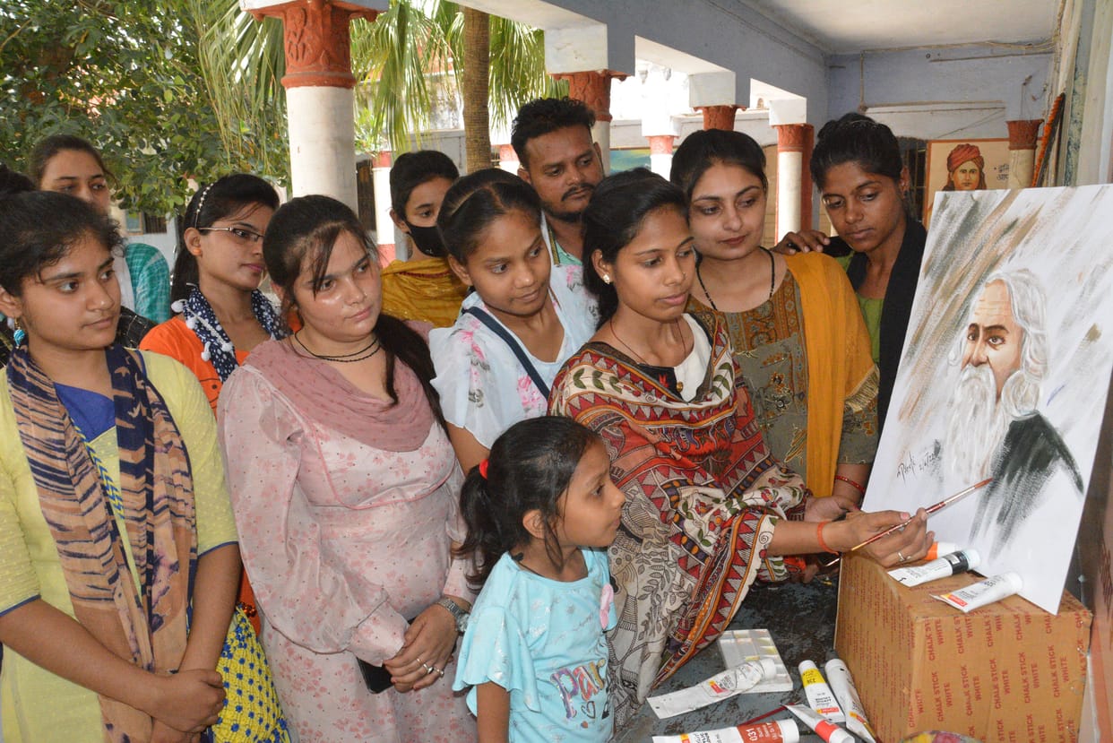 Art is a Sadhana : Dr. Mahavir