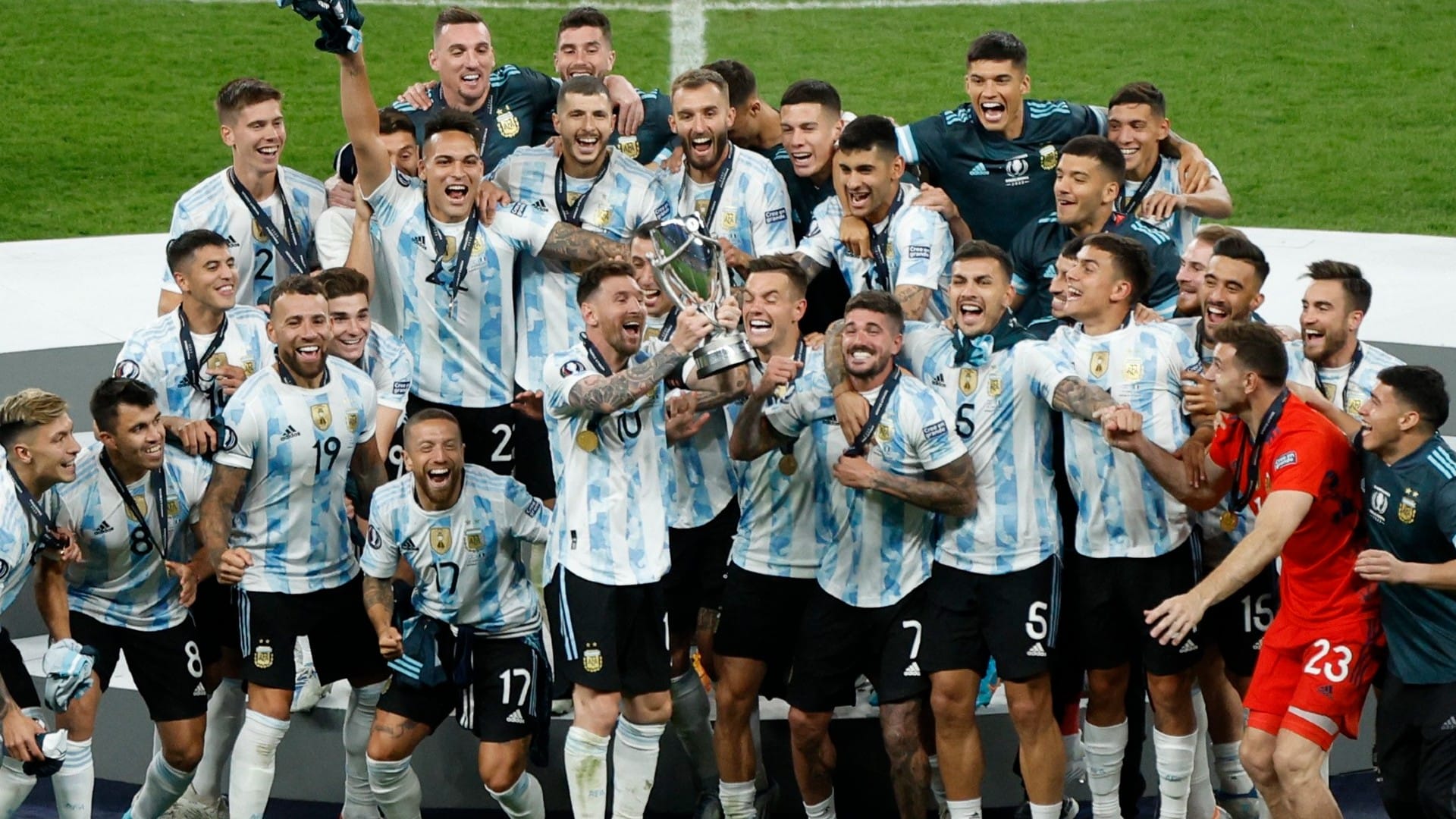 Lionel Messi team Argentina showed strength in Europe before qatar world cup 2022 won another Finalissima title by defeating Italy