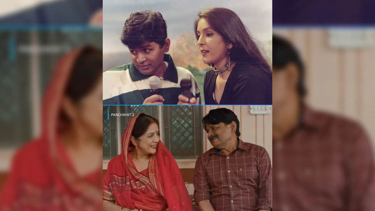 panchayat 2 starts neena gupta raghubir yadav throwback photo gose viral on social media
