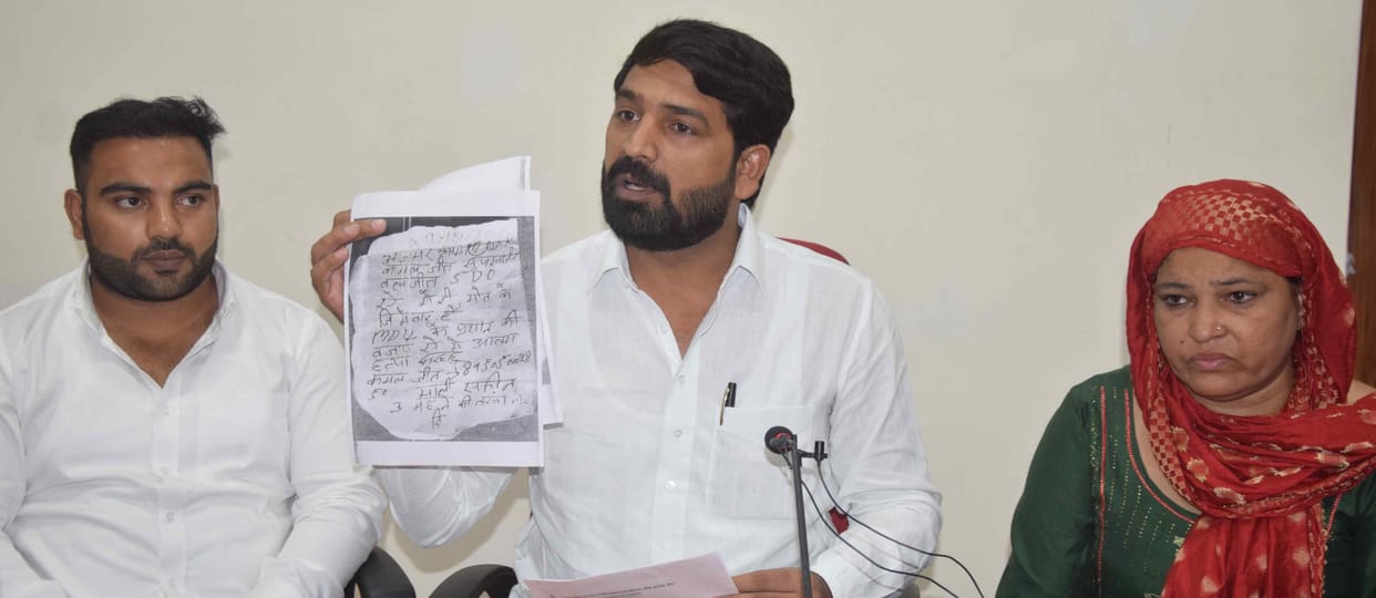 INSO National President Pradeep Deshwal accuses MP of not allowing action