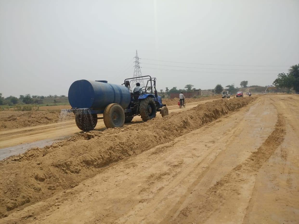 Notice will be sent to the encroachers who are obstructing the construction