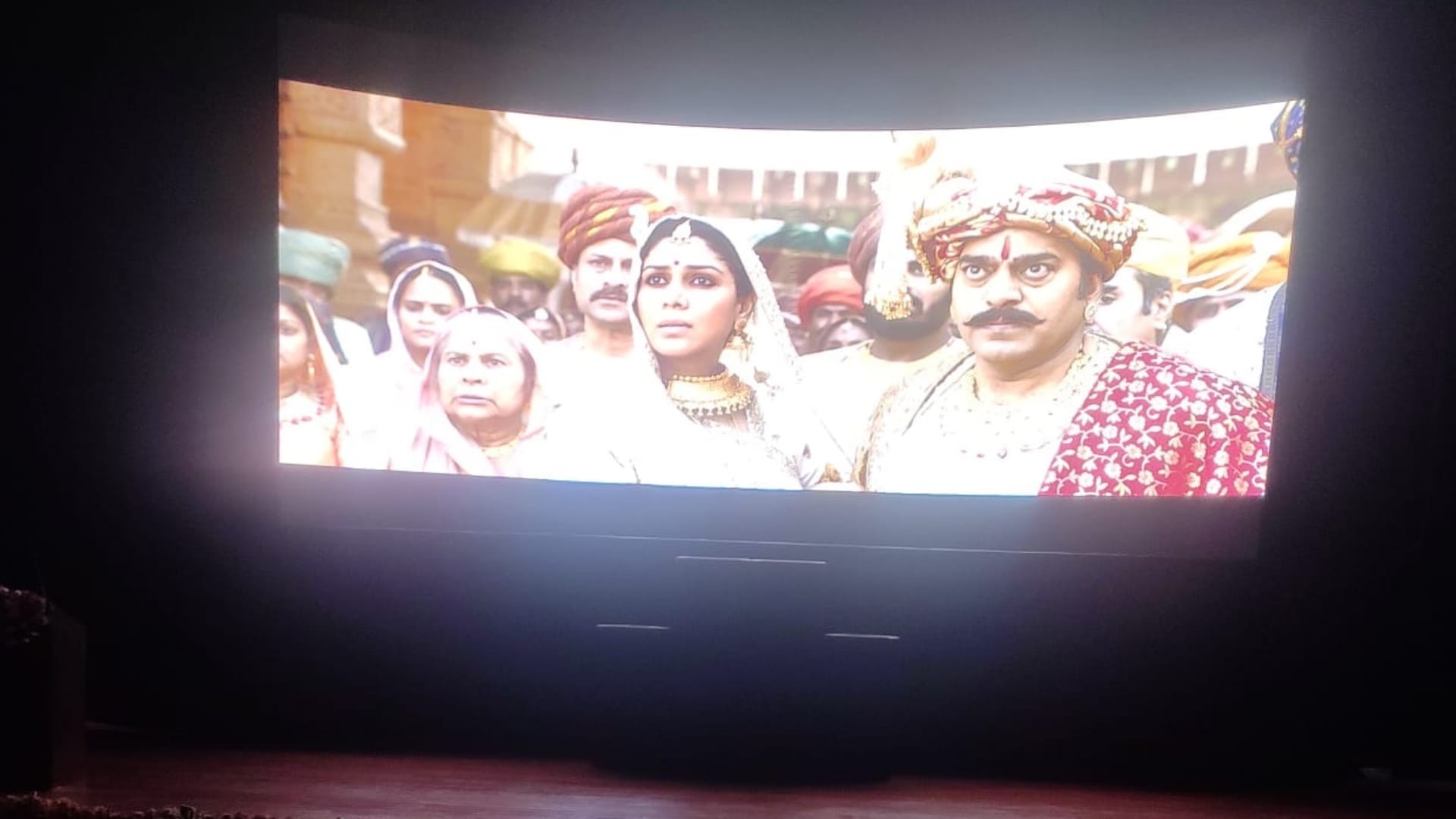 Screening of Samrat Prithviraj in Lokbhawan Lucknow.