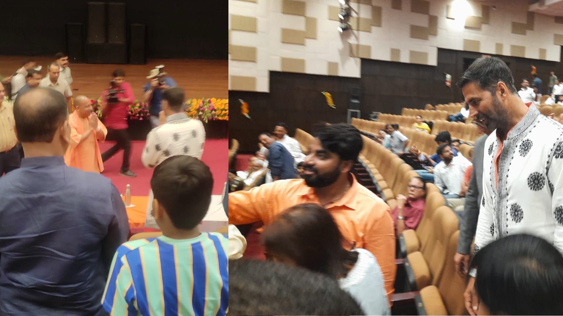 Screening of Samrat Prithviraj in Lokbhawan Lucknow.