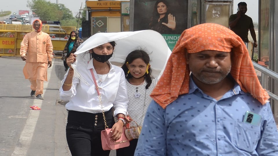 Delhi Weather Orange alert issued in Delhi mercury will remain above 45 for so many days