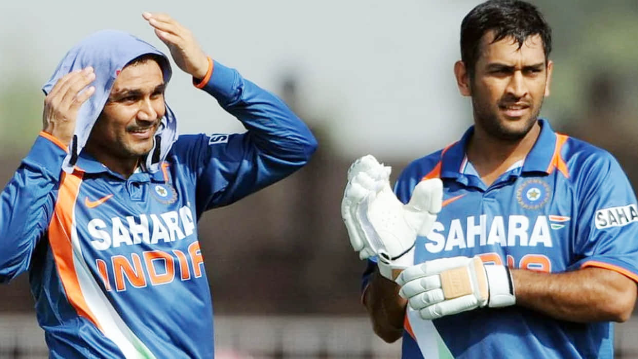 Virender Sehwag Reveals When MS Dhoni Dropped him From Playing 11 He was thinking of Retirement From ODIs In 2008, Sachin Tendulkar Stopped Him