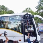 कांग्रेस विधायक गुरुवार को राज्यसभा चुनाव से पहले बस से जयपुर और उदयपुर के लिए रवाना हुए