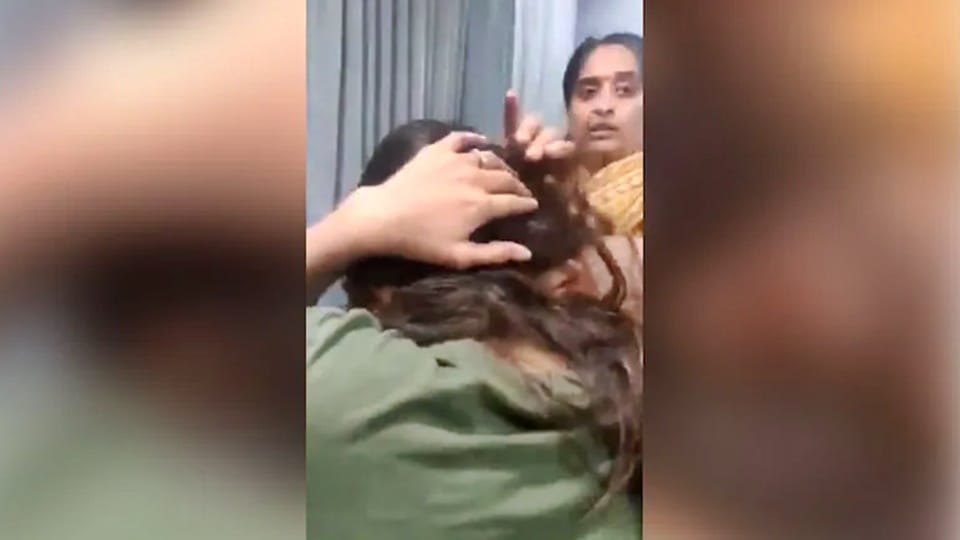 Gujarat Congress leader Bharatsinh Solanki wife assaults woman for having affair with her husband