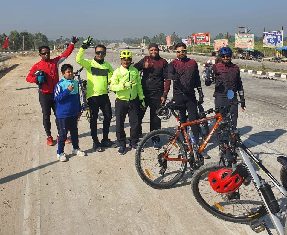 Officials counted the benefits of cycling