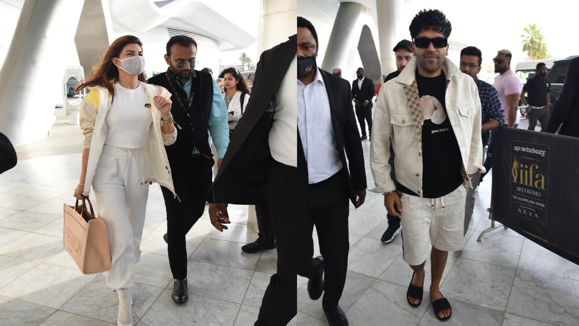 IIFA 2022 updates Jacqueline Fernandez has arrived in Abu Dhabi to attend IIFA and Salman Riteish Shahid Nora rehearsed to perform