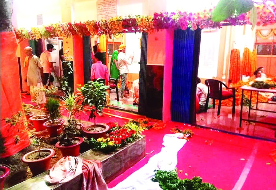 President and Prime Minister reached Pathri Mata Temple, Her Majesty's family consider as Kul Devi