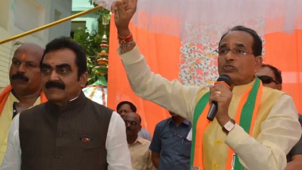 CM in Jabalpur: Choupal in Jabalpur, CM Shivraj said – the goal of the central and state governments is poor welfare